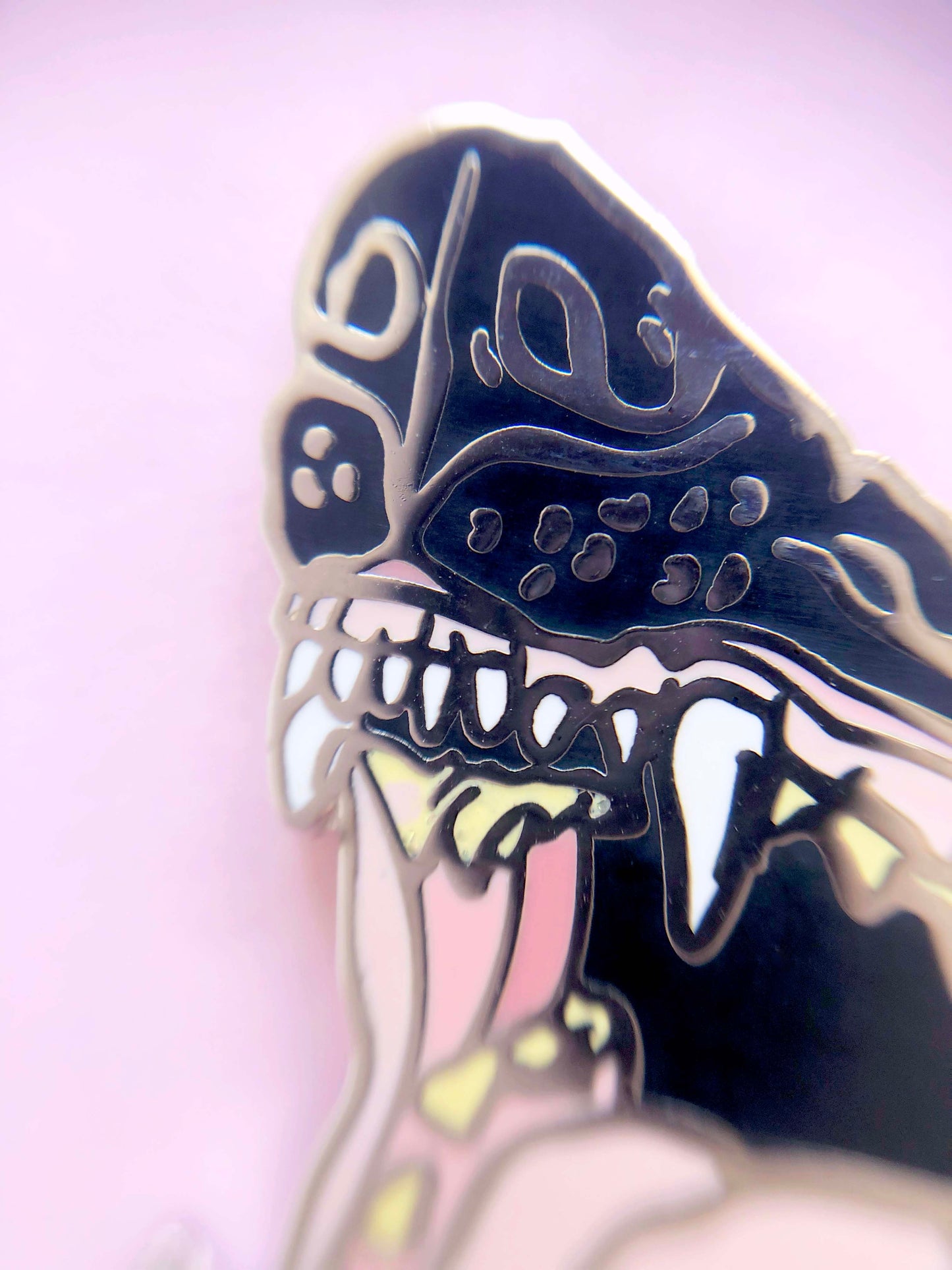 Bark and Bite Enamel Pin