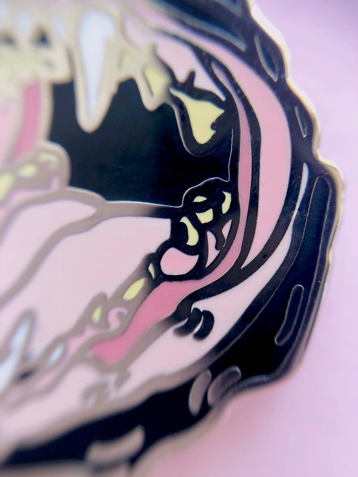 Bark and Bite Enamel Pin