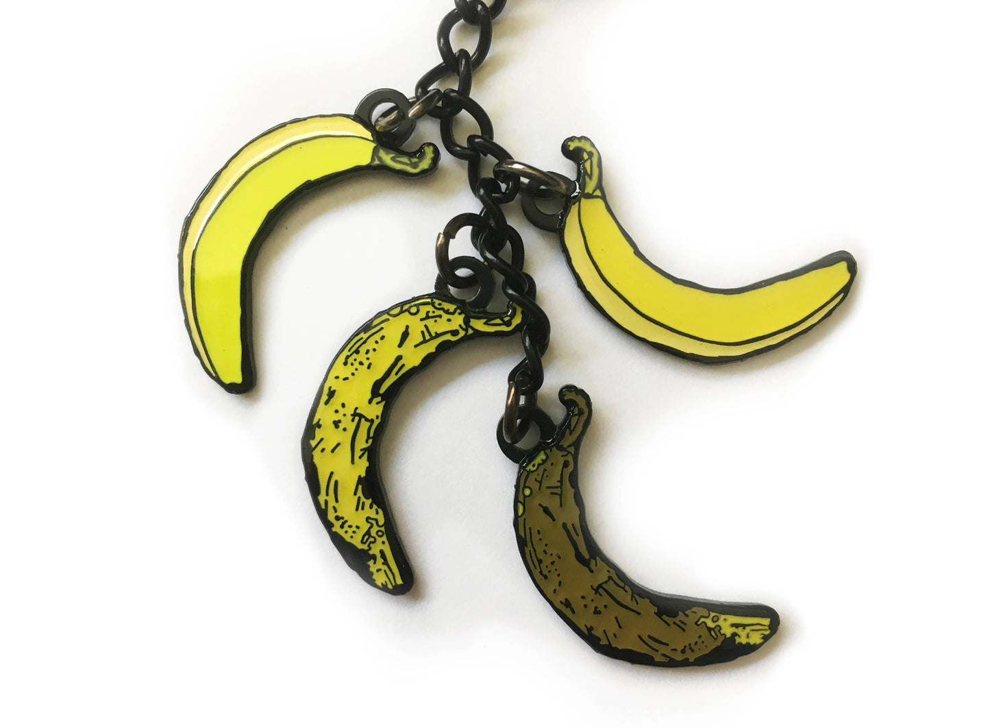 Ripe to Rotten Banana Keychain